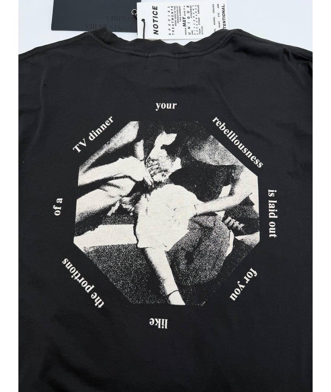 Enfants Riches Déprimés Черная хлопковая футболка, фото 7