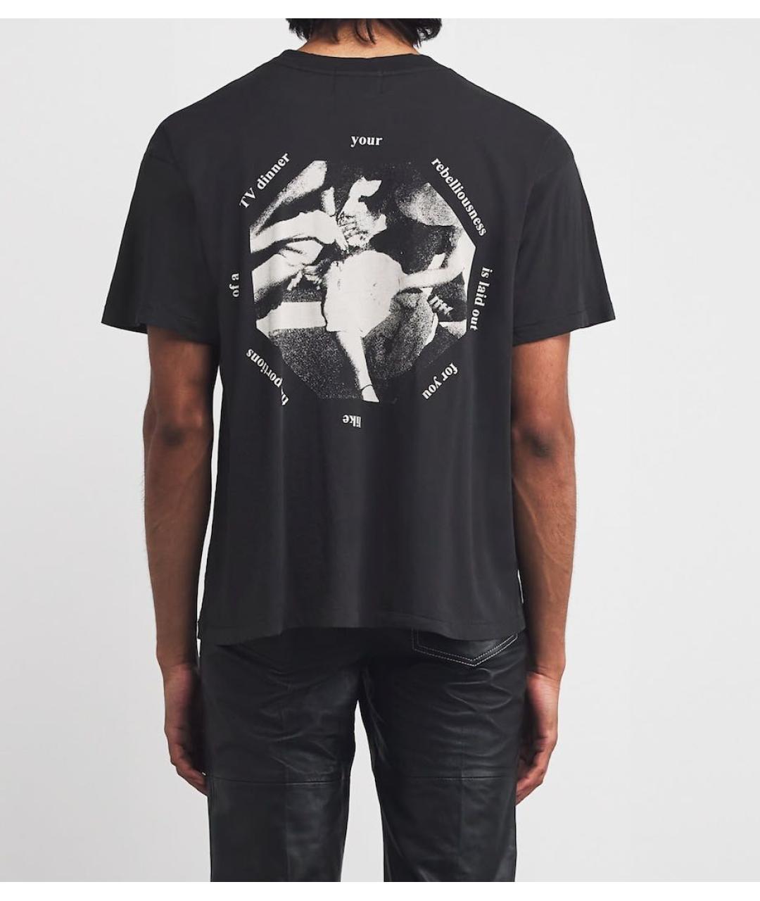 Enfants Riches Déprimés Черная хлопковая футболка, фото 3