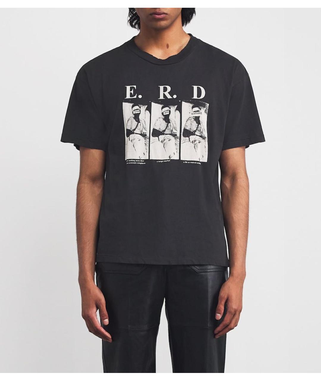 Enfants Riches Déprimés Черная хлопковая футболка, фото 2