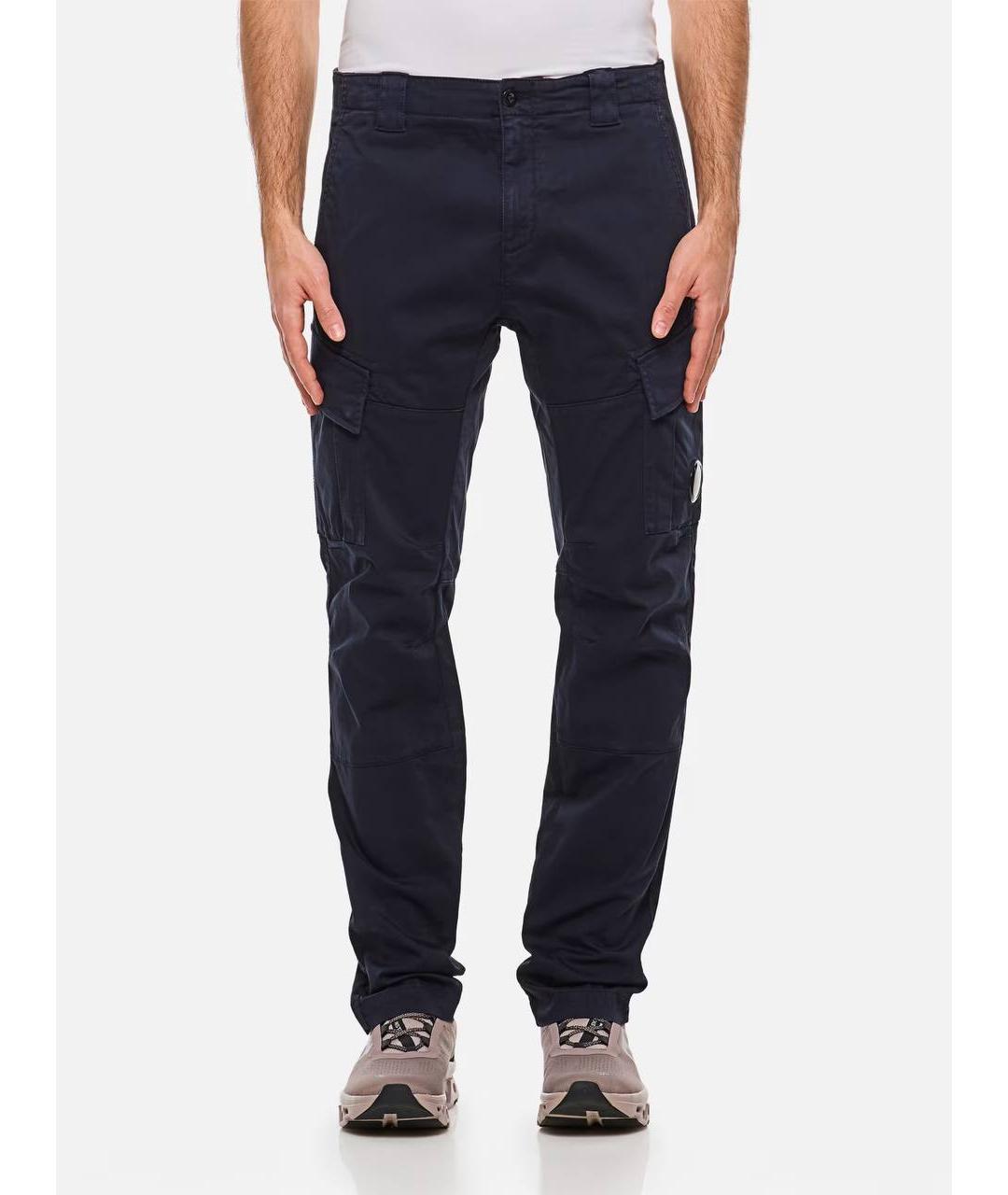 CP COMPANY Темно-синие повседневные брюки, фото 6