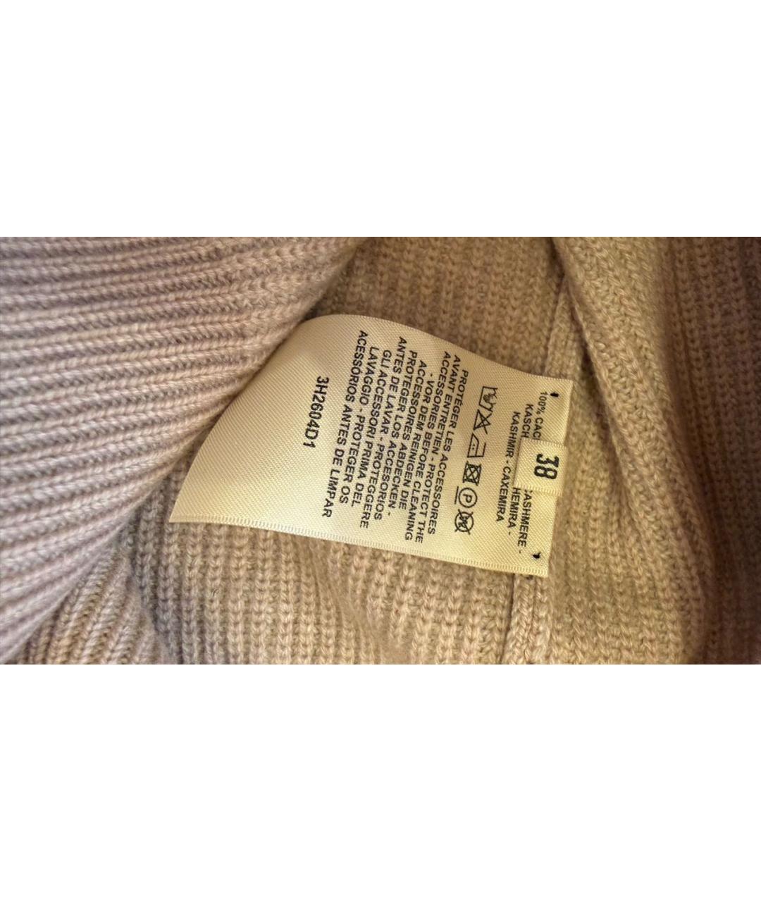 HERMES Розовая кашемировая жилетка, фото 6