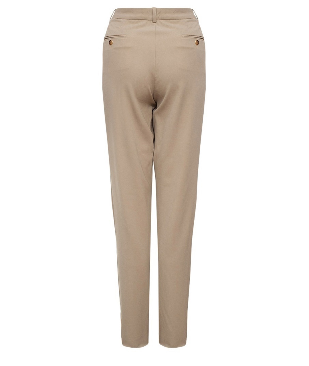 MICHAEL KORS Бежевые шерстяные брюки широкие, фото 2