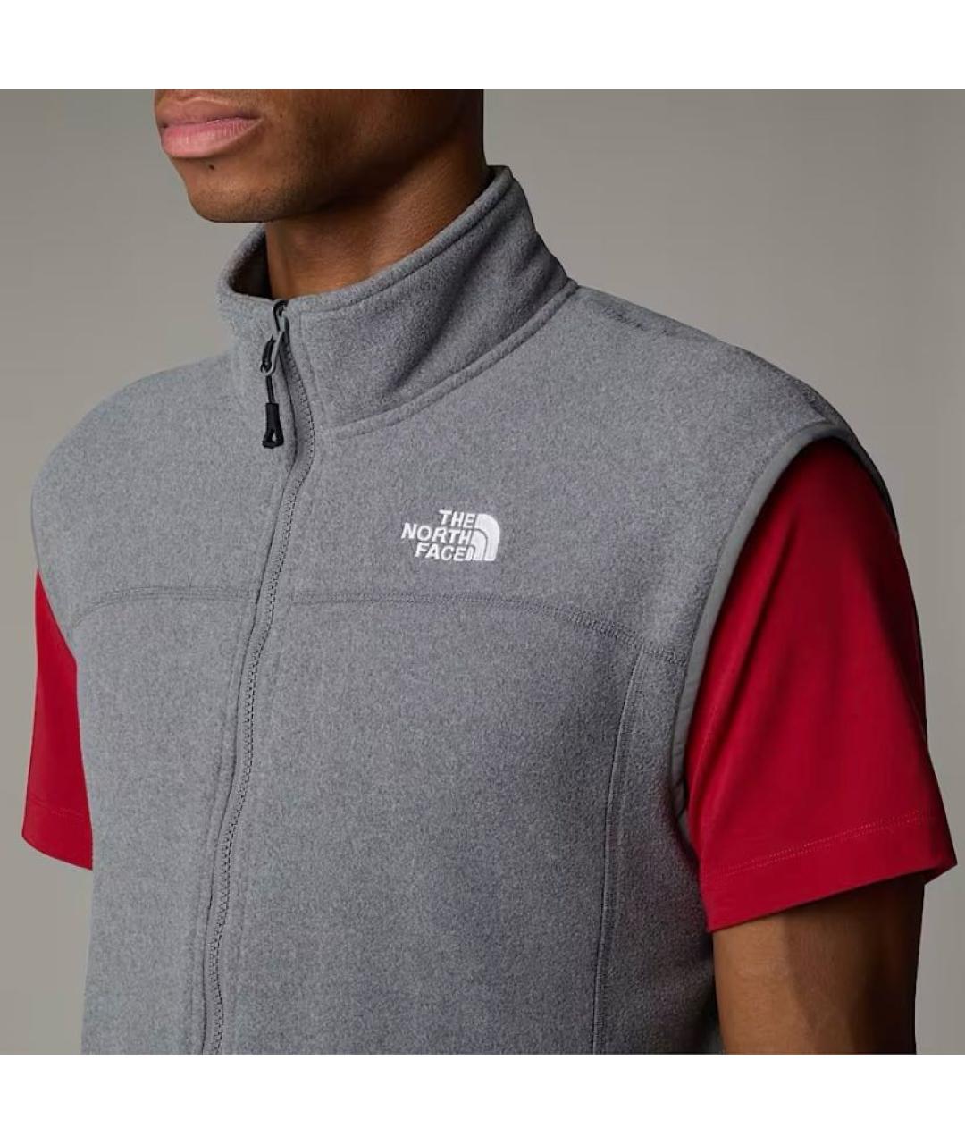 THE NORTH FACE Серый полиэстеровый жилет, фото 3