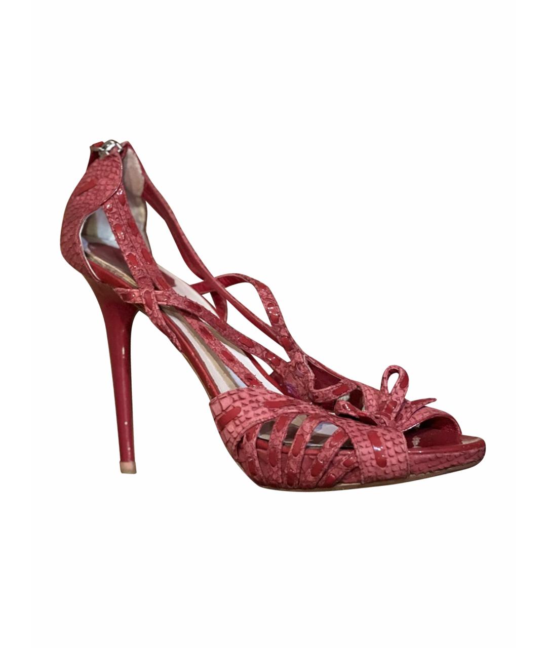 CHRISTIAN DIOR Розовые босоножки, фото 1
