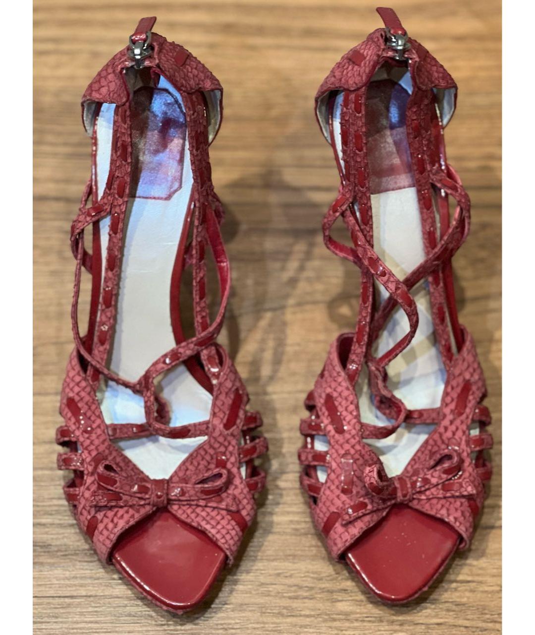 CHRISTIAN DIOR Розовые босоножки, фото 2
