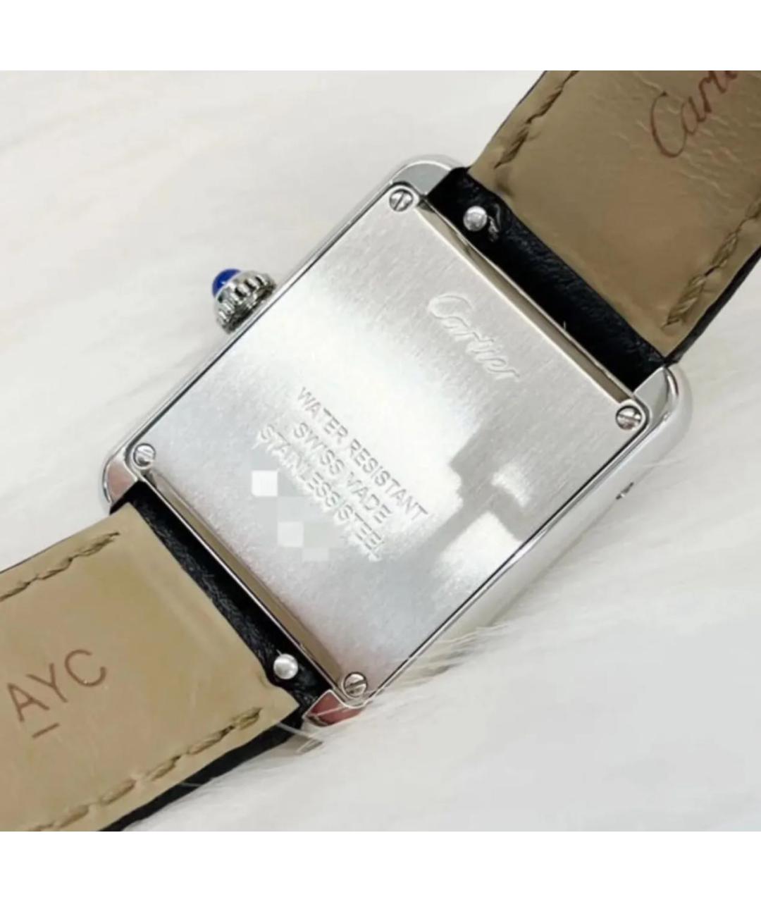 CARTIER Серебряные часы, фото 3