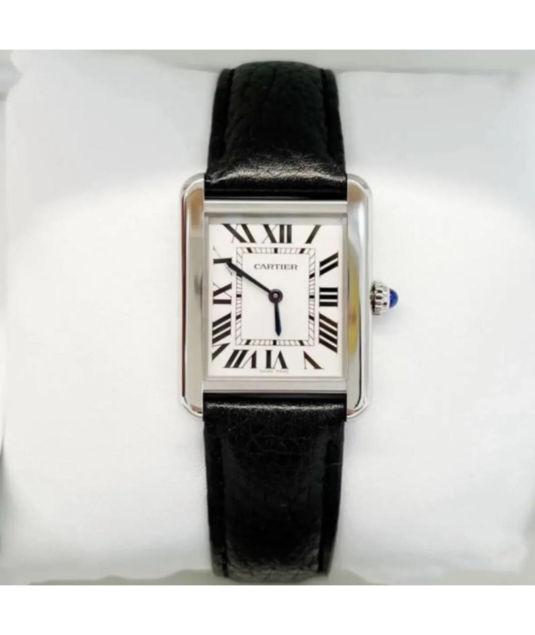 CARTIER Серебряные часы, фото 2
