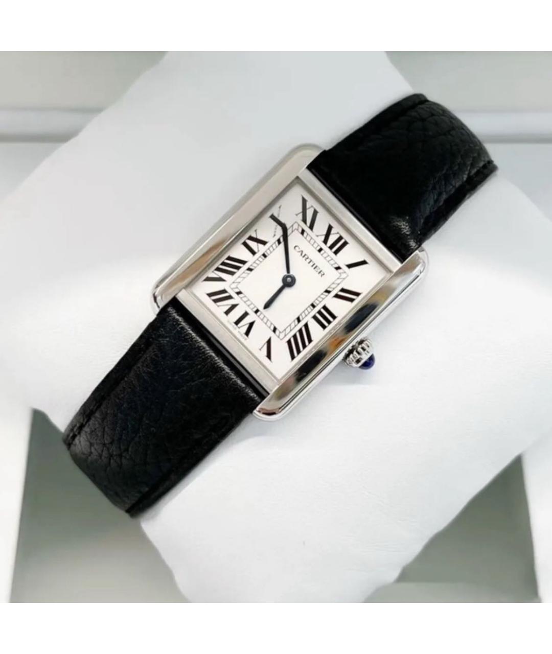 CARTIER Серебряные часы, фото 7