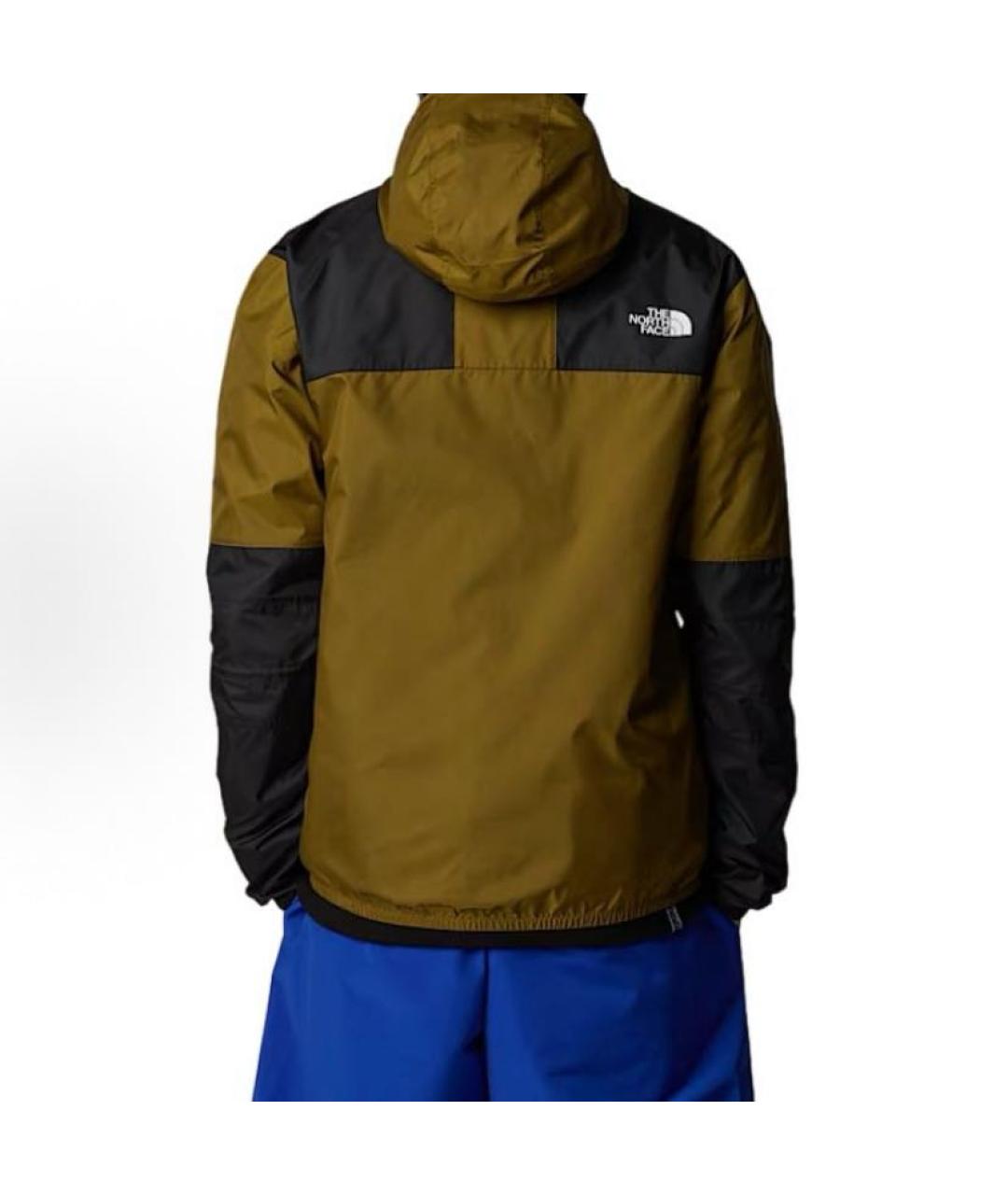 THE NORTH FACE Коричневая полиэстеровая куртка, фото 5