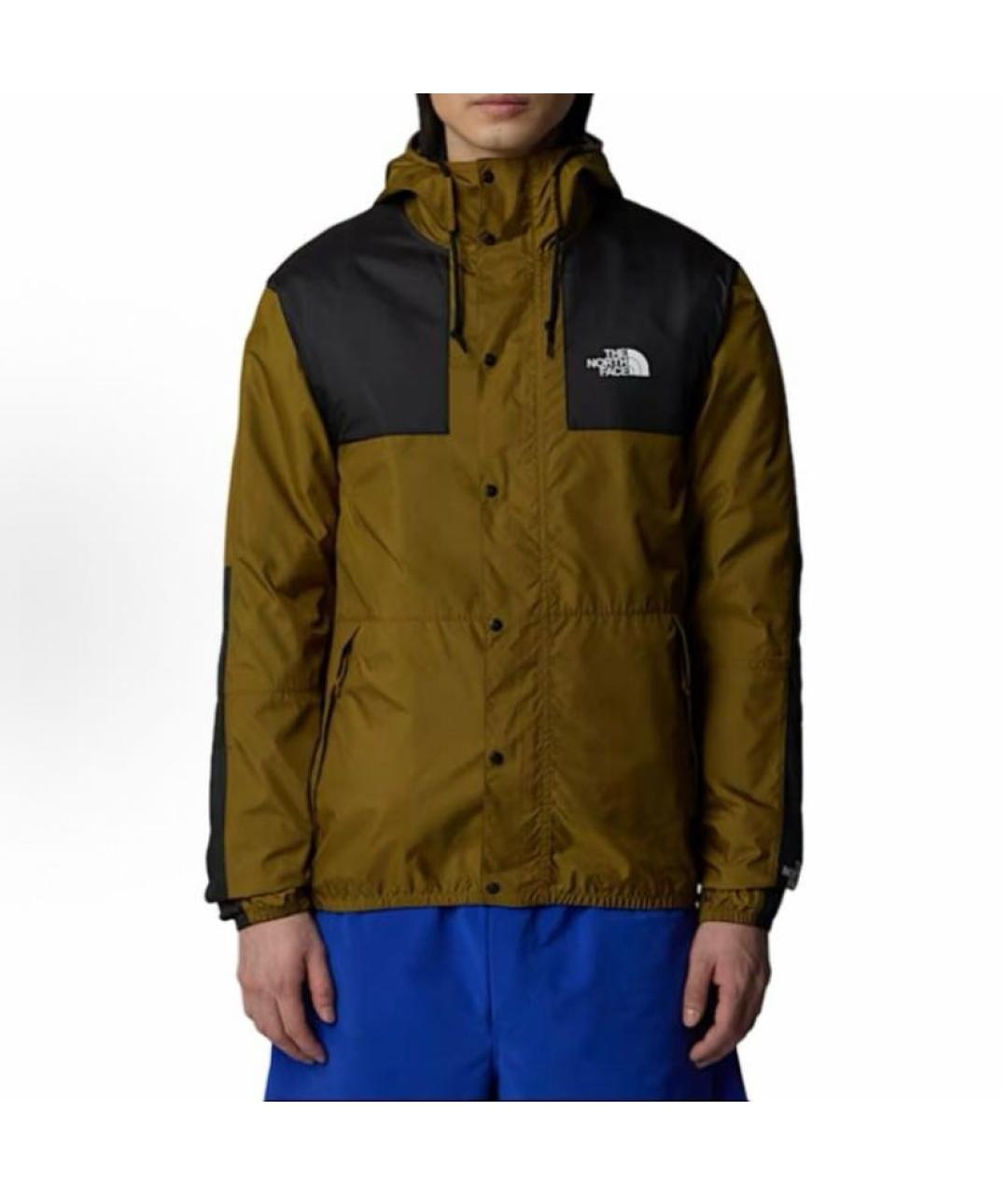 THE NORTH FACE Коричневая полиэстеровая куртка, фото 4