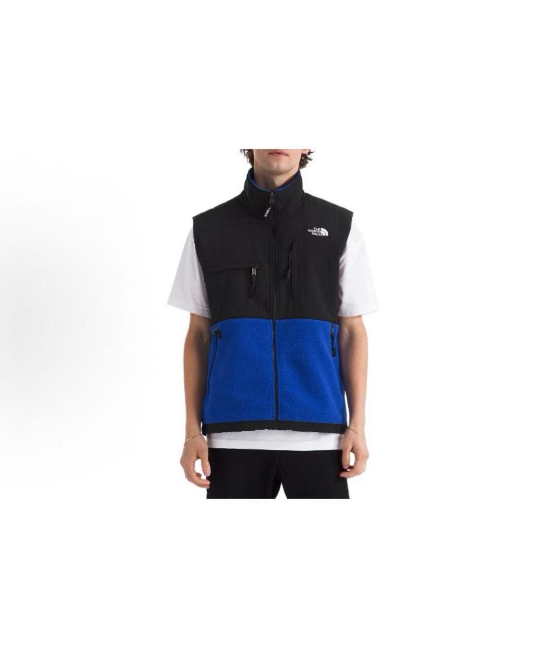 THE NORTH FACE Синий полиэстеровый жилет, фото 2