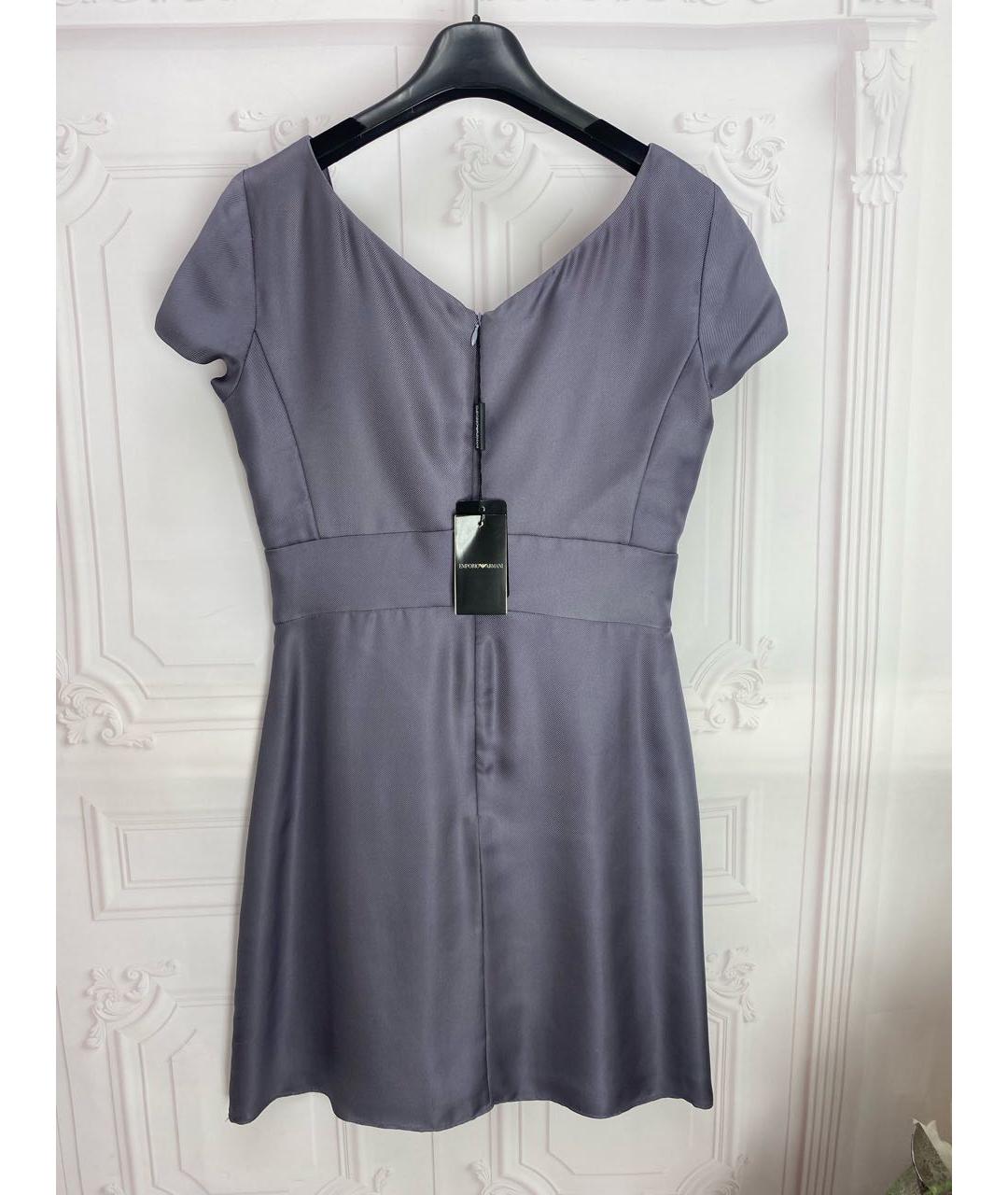 EMPORIO ARMANI Шелковое коктейльное платье, фото 2