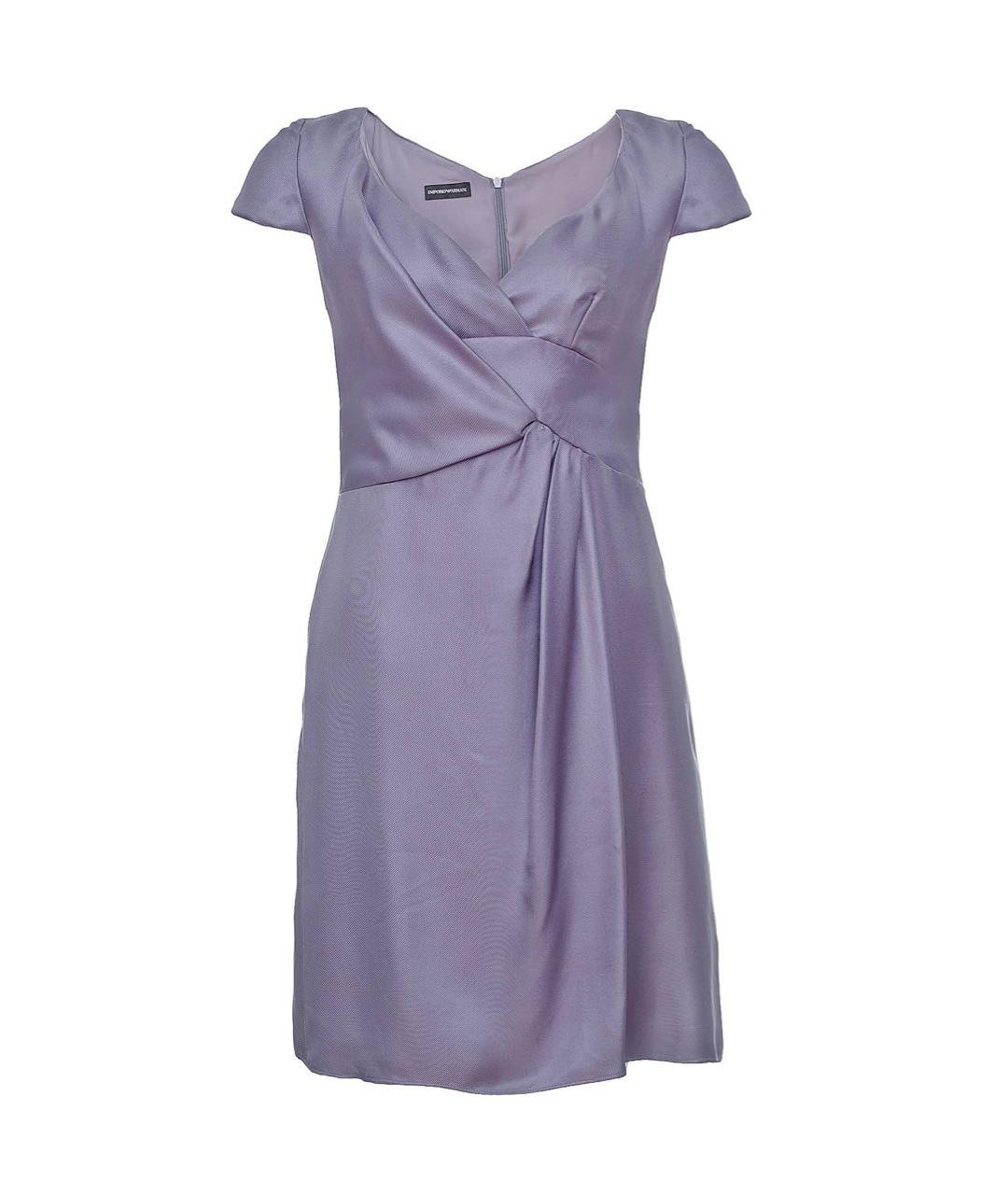 EMPORIO ARMANI Шелковое коктейльное платье, фото 1