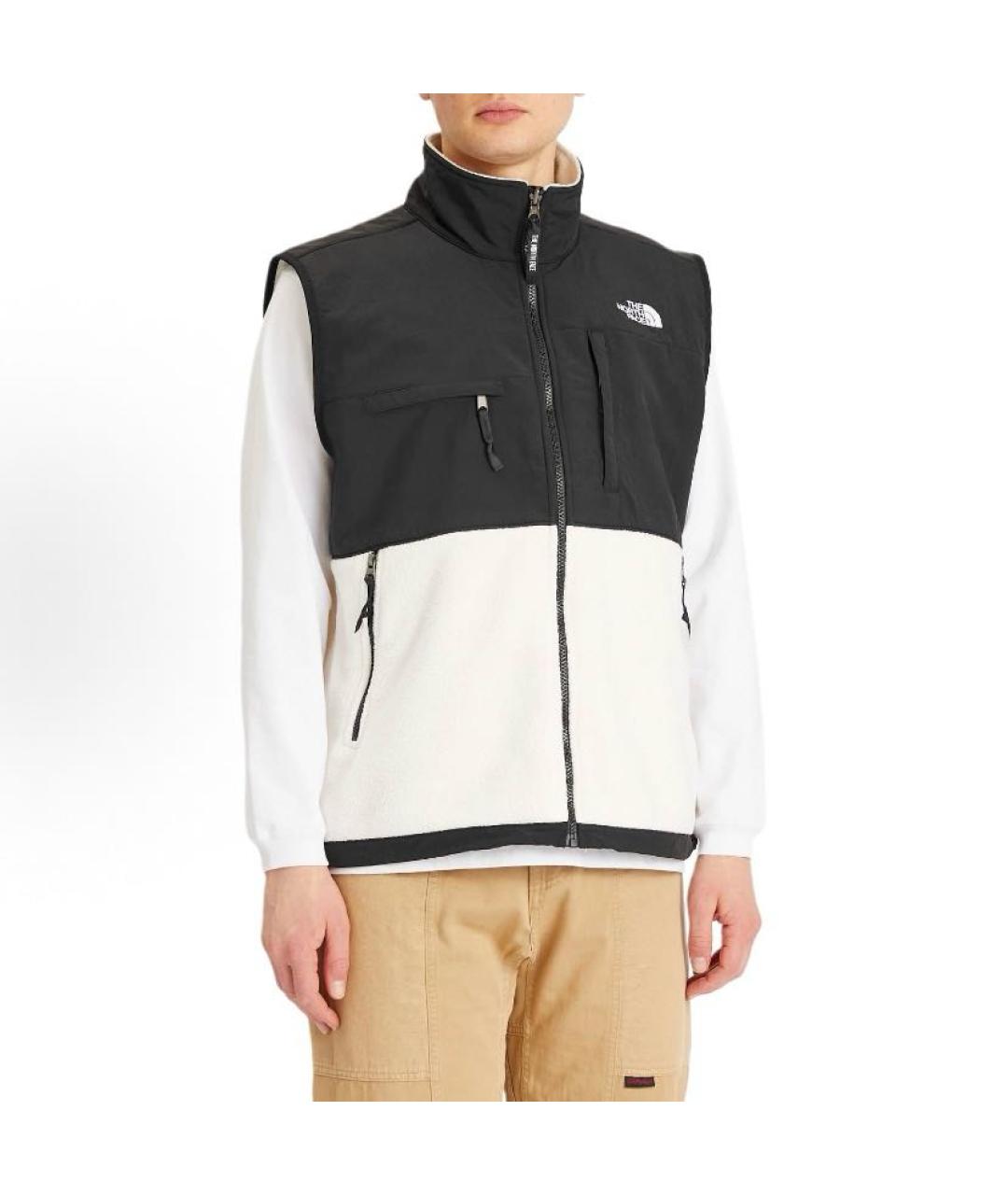 THE NORTH FACE Белый полиэстеровый жилет, фото 2