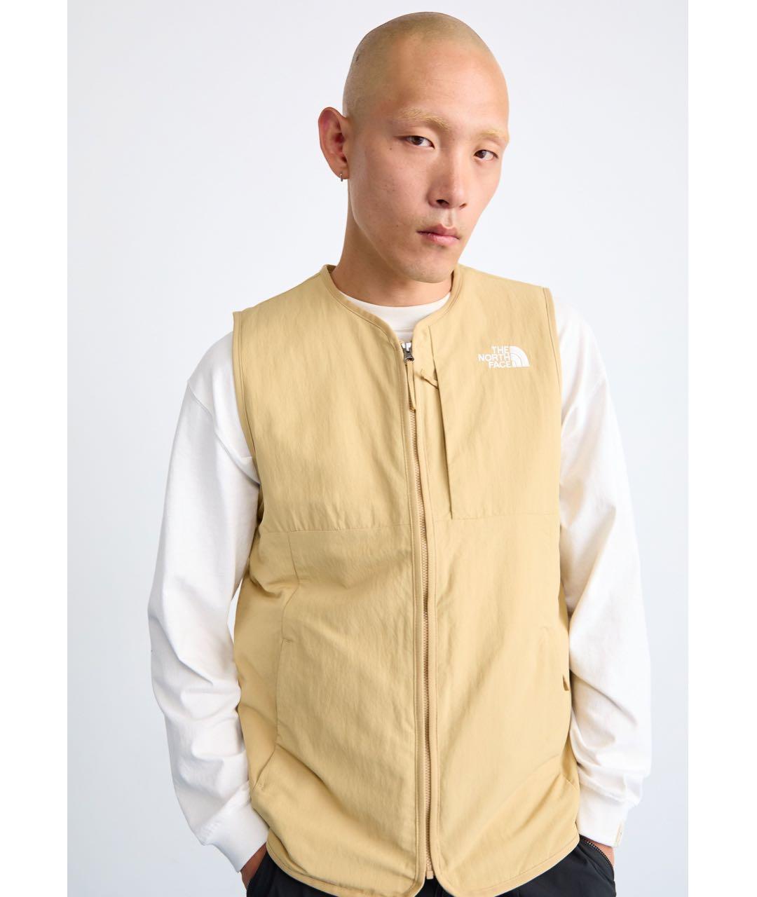 THE NORTH FACE Бежевый полиамидовый жилет, фото 5