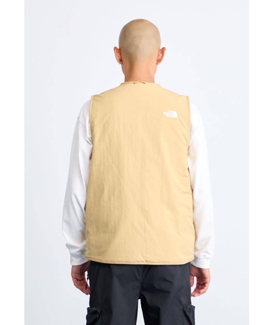 THE NORTH FACE Бежевый полиамидовый жилет, фото 4