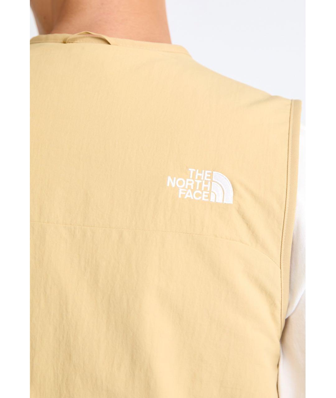 THE NORTH FACE Бежевый полиамидовый жилет, фото 7