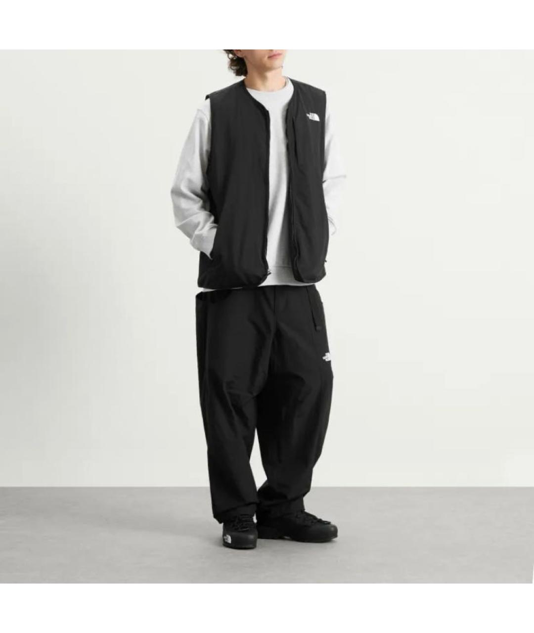 THE NORTH FACE Черный полиамидовый жилет, фото 2