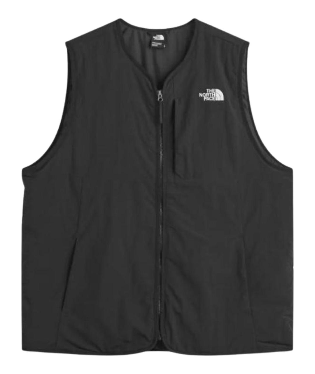 THE NORTH FACE Черный полиамидовый жилет, фото 1