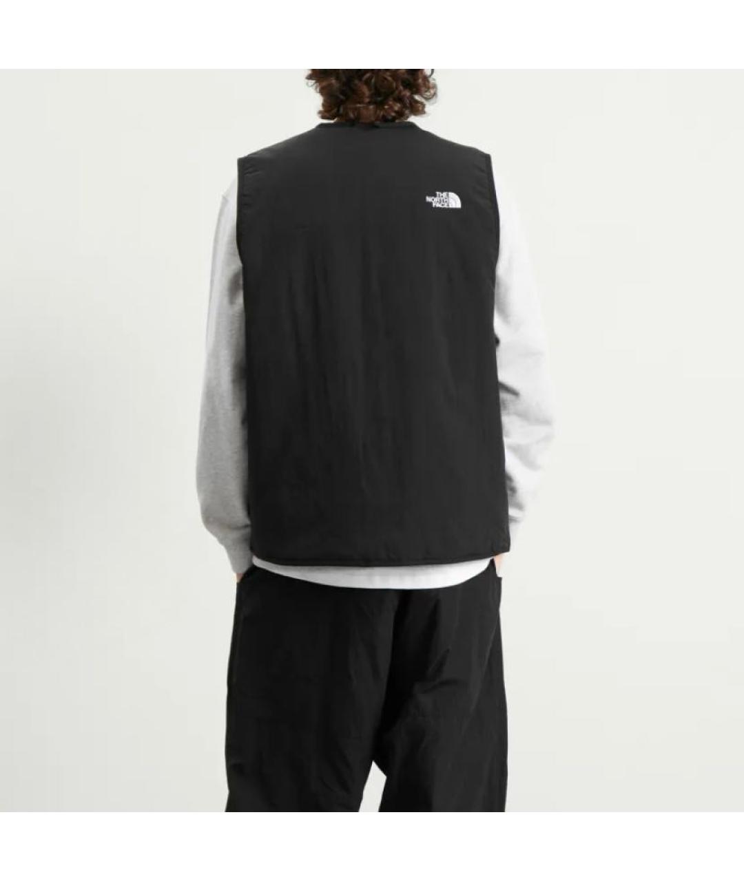 THE NORTH FACE Черный полиамидовый жилет, фото 4