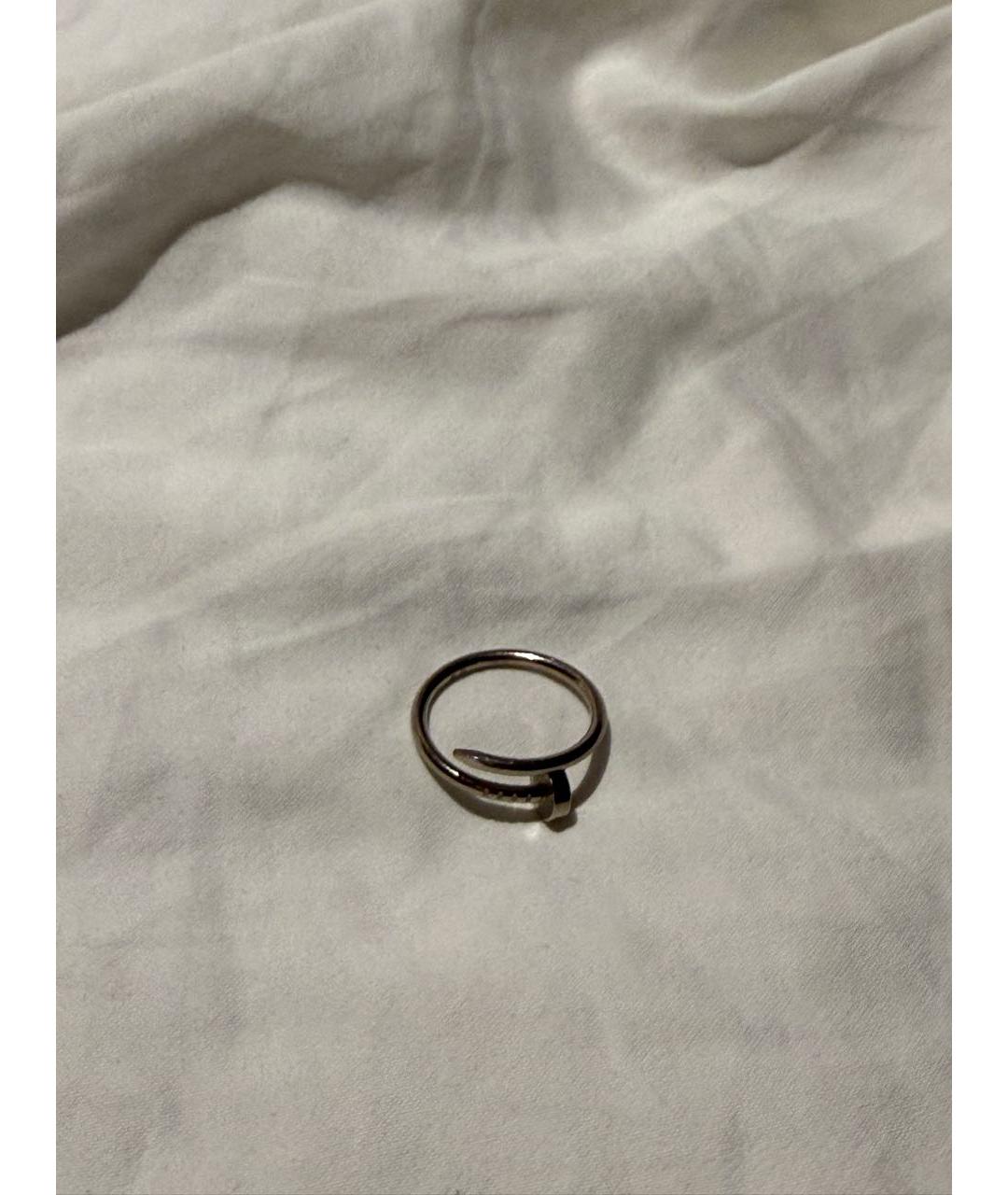 CARTIER Серое кольцо из белого золота, фото 3