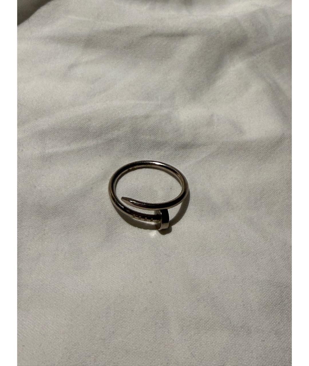 CARTIER Серое кольцо из белого золота, фото 2