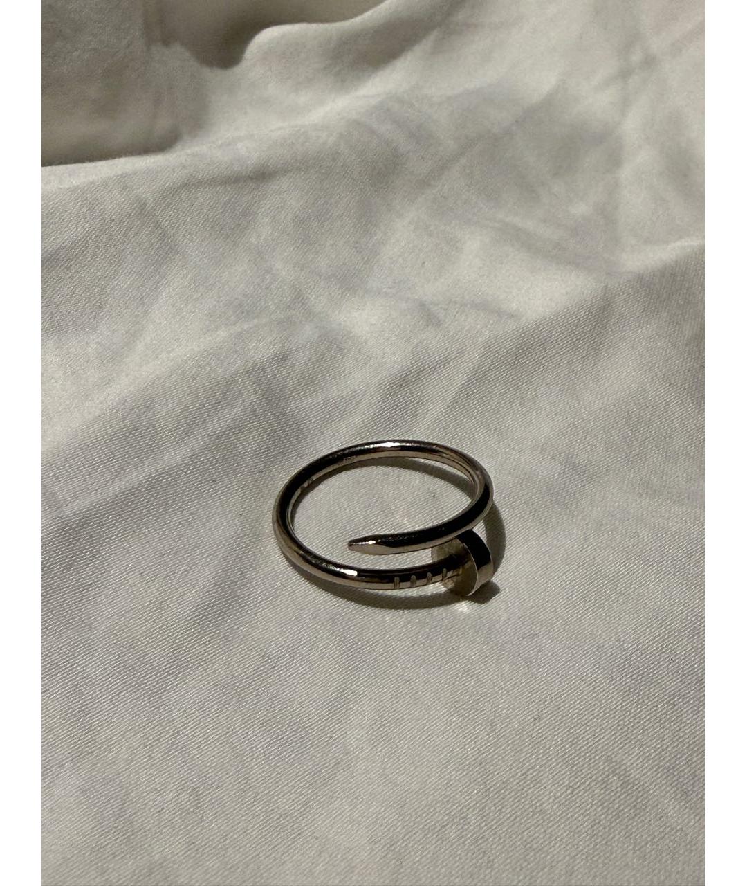 CARTIER Серое кольцо из белого золота, фото 4