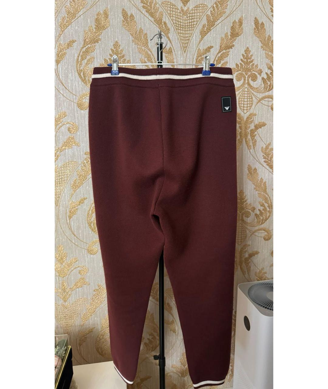 EMPORIO ARMANI Бордовый повседневный костюм, фото 4