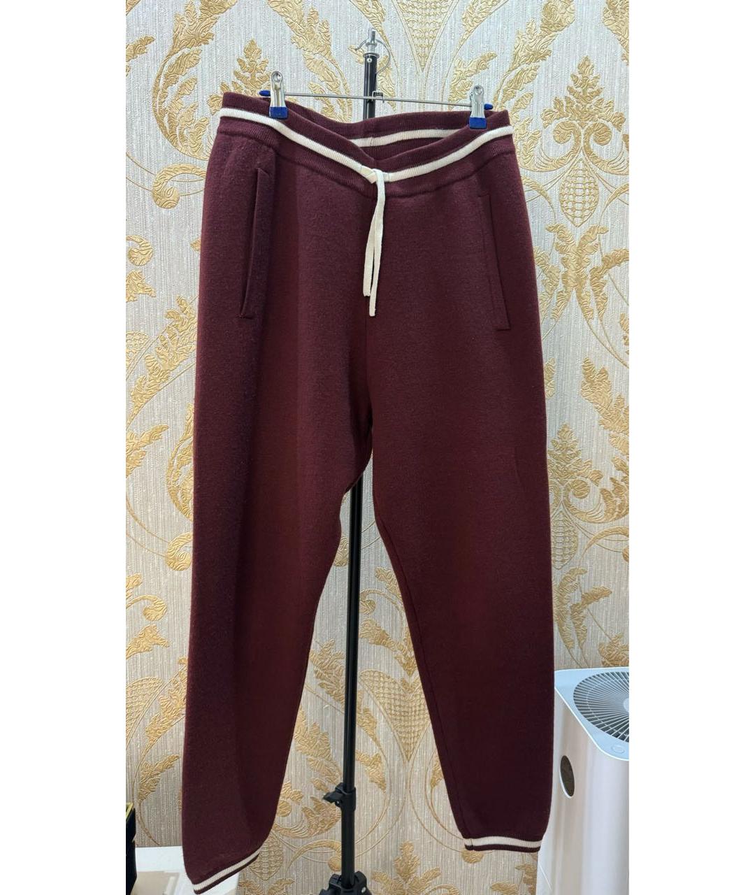 EMPORIO ARMANI Бордовый повседневный костюм, фото 6