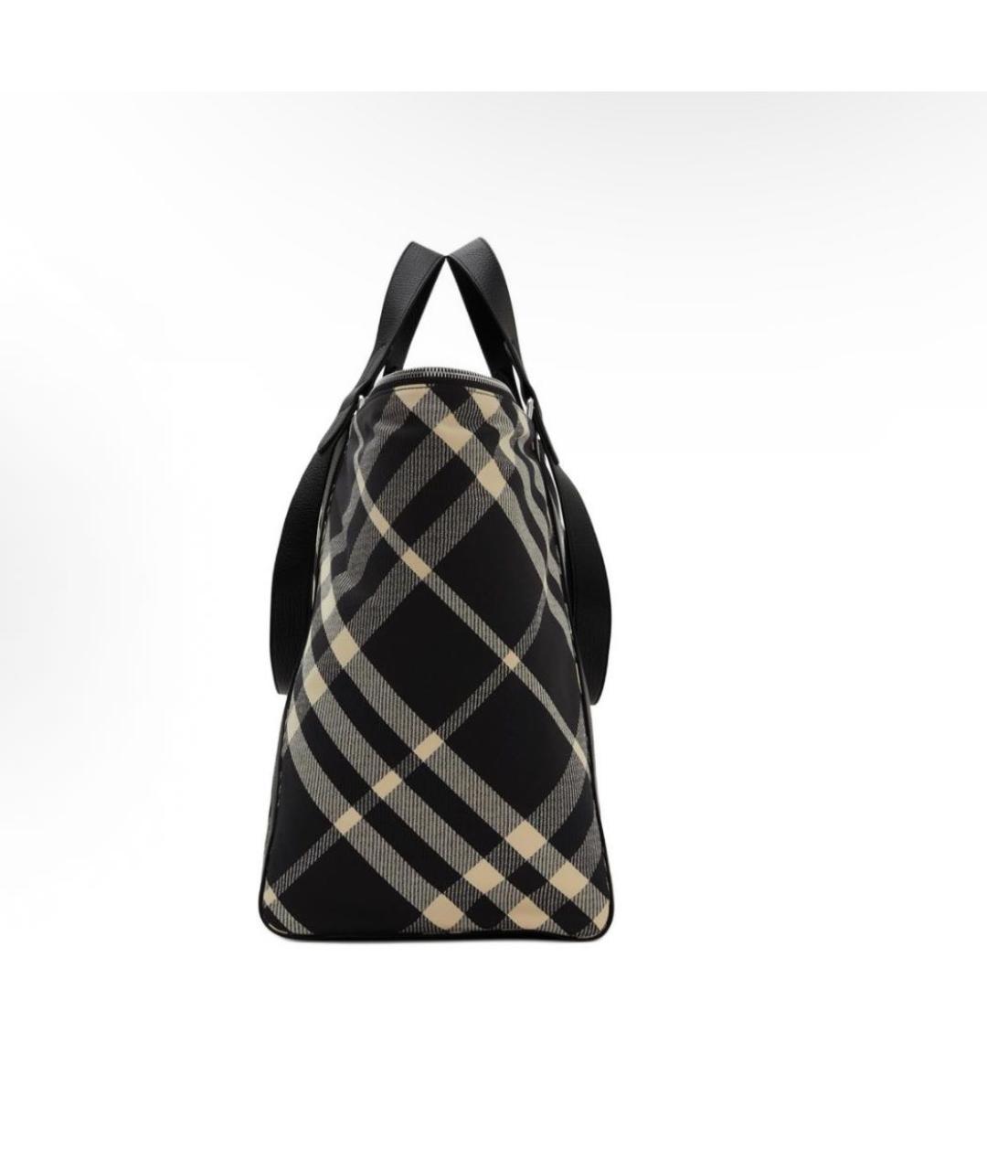 BURBERRY Черная сумка тоут, фото 2