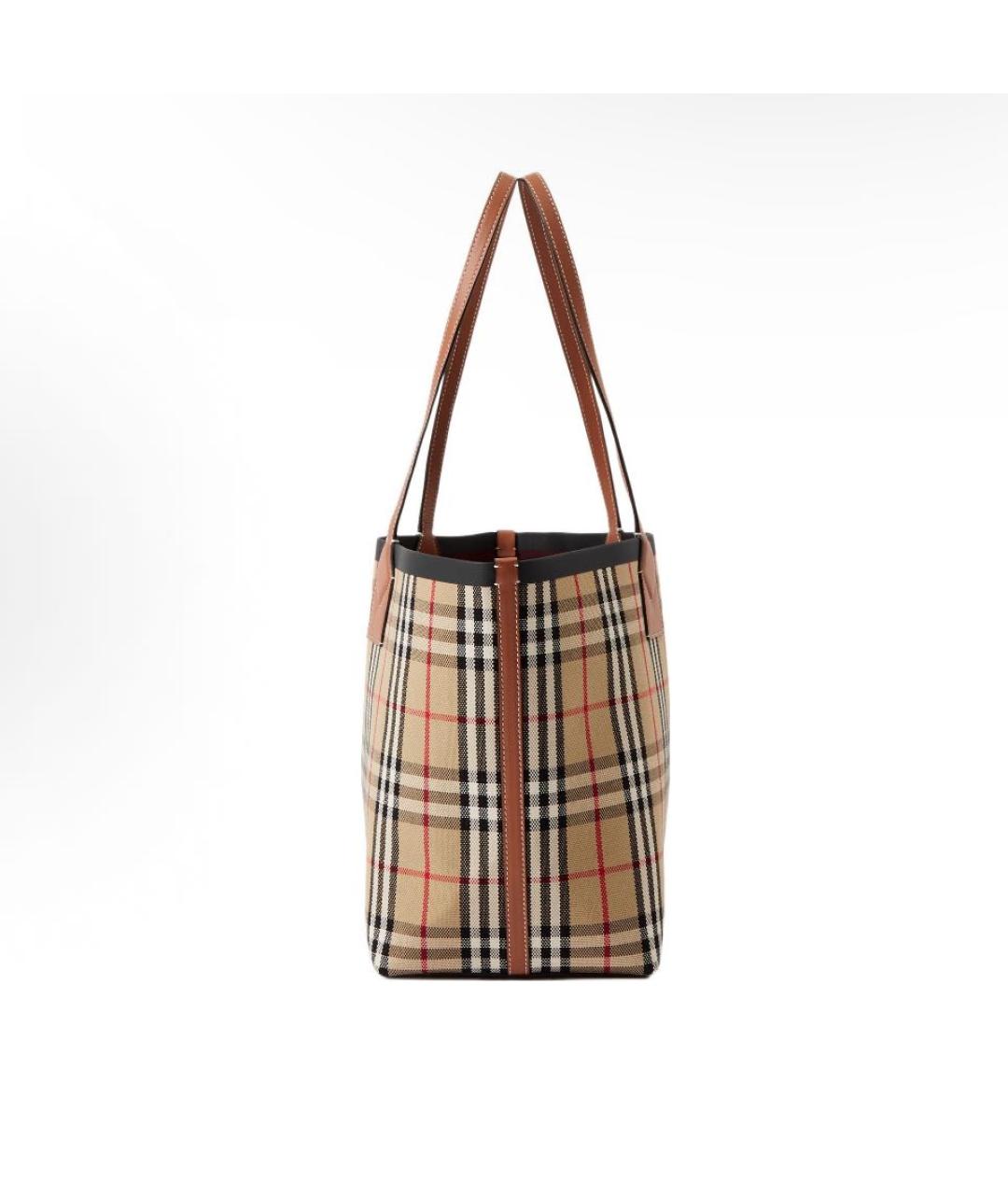 BURBERRY Бежевая сумка тоут, фото 2