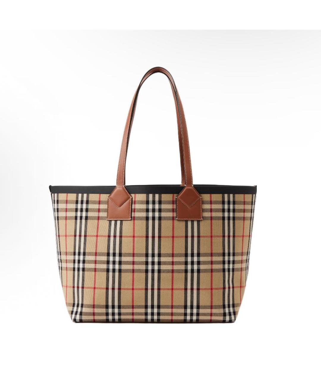 BURBERRY Бежевая сумка тоут, фото 3