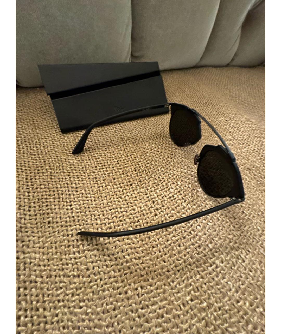 CHRISTIAN DIOR Черные солнцезащитные очки, фото 2