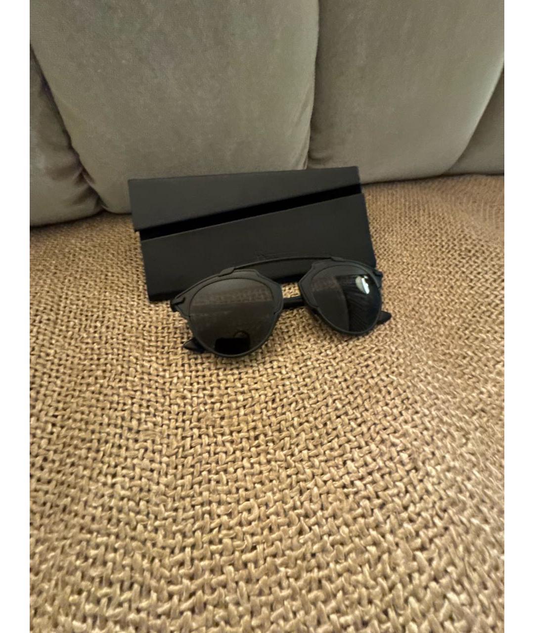CHRISTIAN DIOR Черные солнцезащитные очки, фото 5
