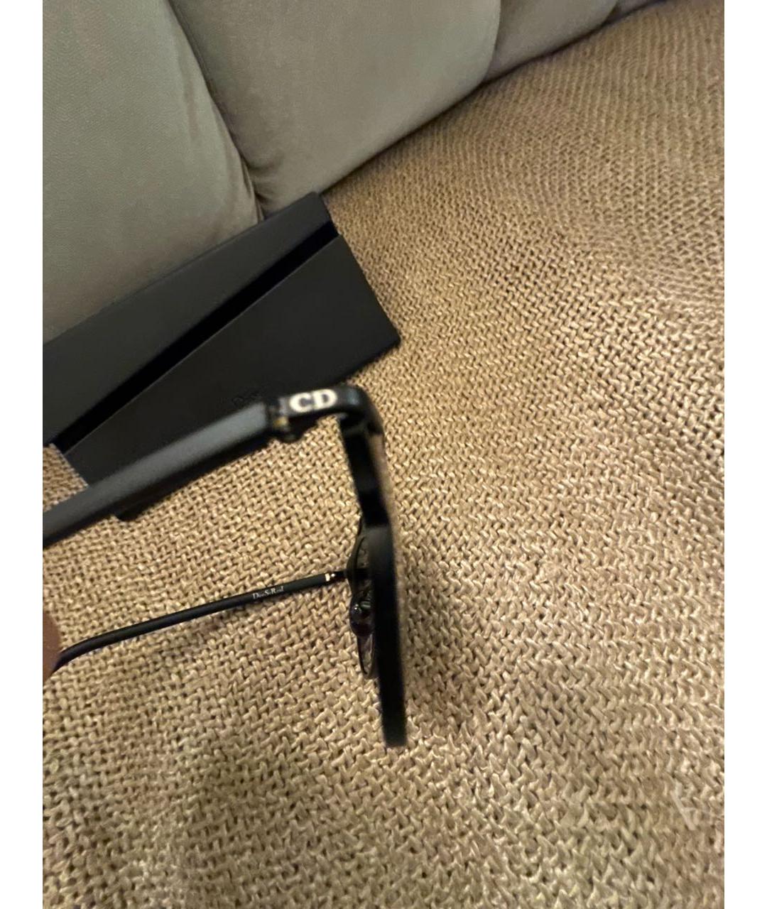 CHRISTIAN DIOR Черные солнцезащитные очки, фото 3