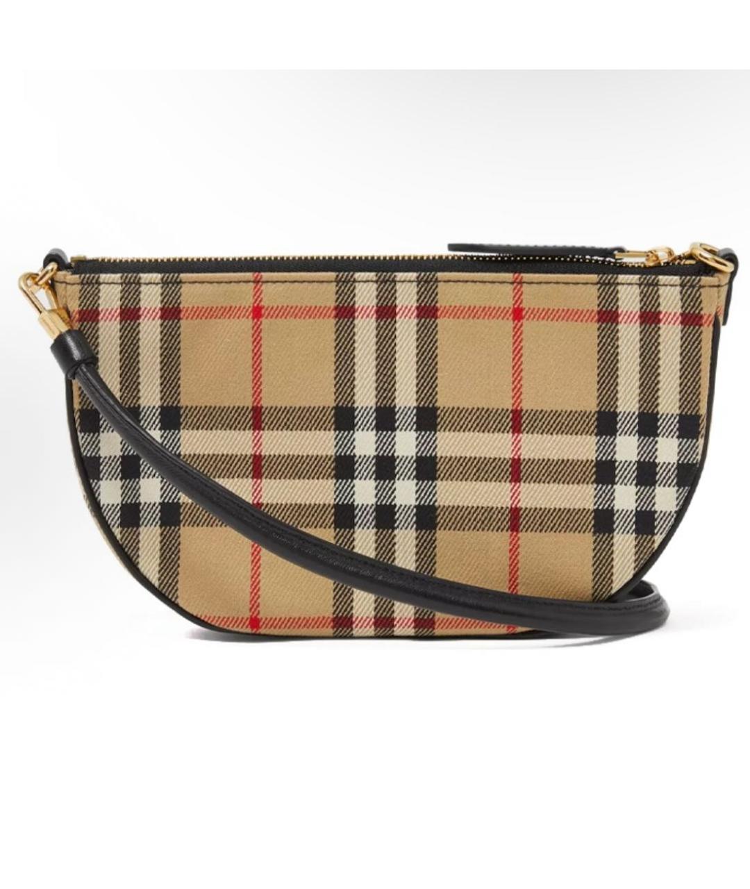 BURBERRY Бежевая сумка через плечо, фото 5