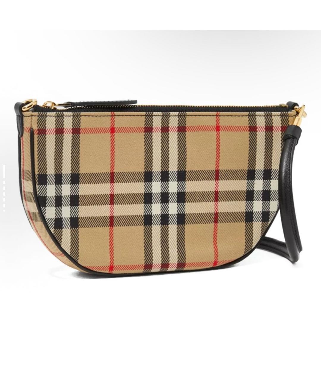 BURBERRY Бежевая сумка через плечо, фото 3