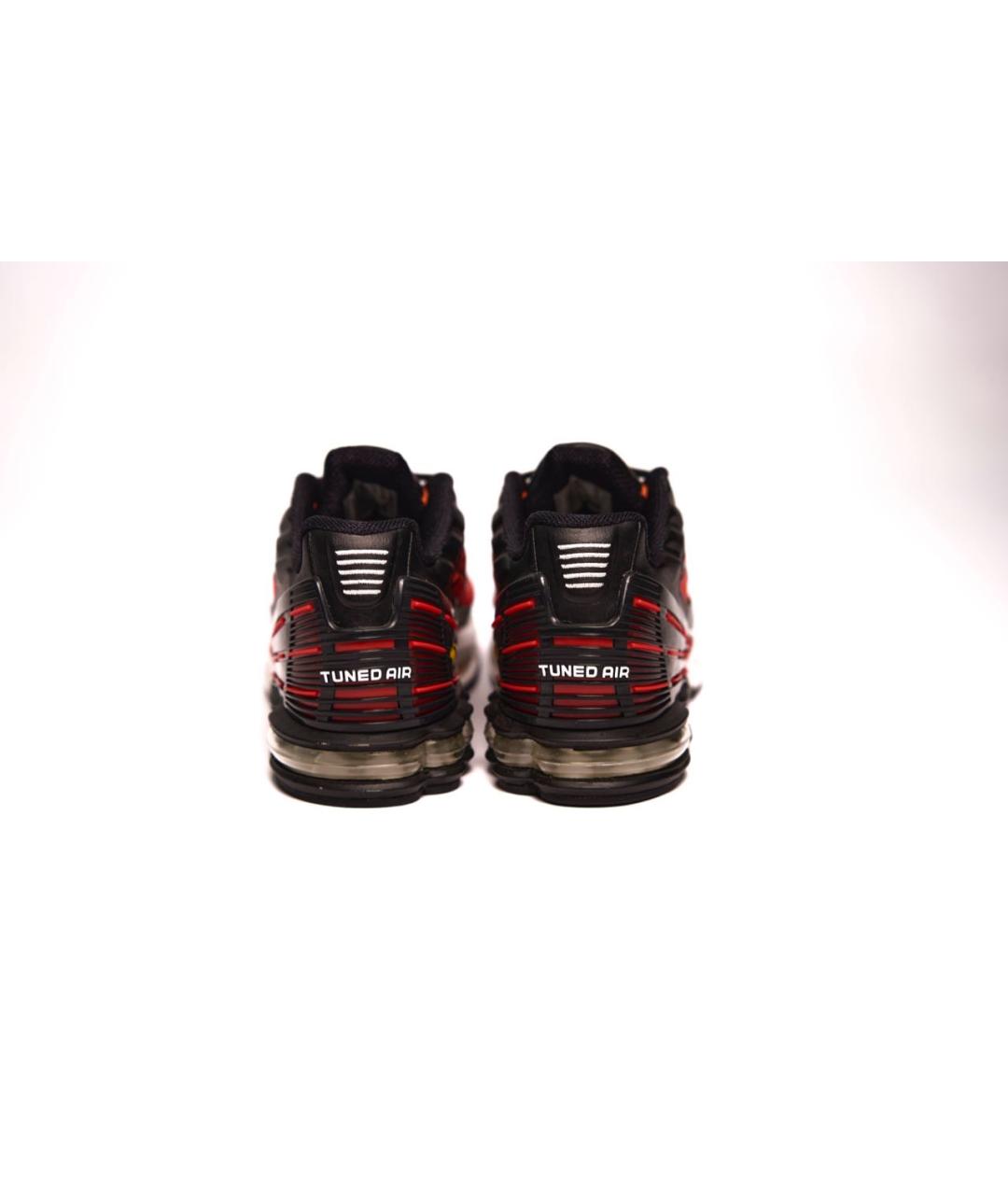 NIKE Оранжевое текстильные низкие кроссовки / кеды, фото 4