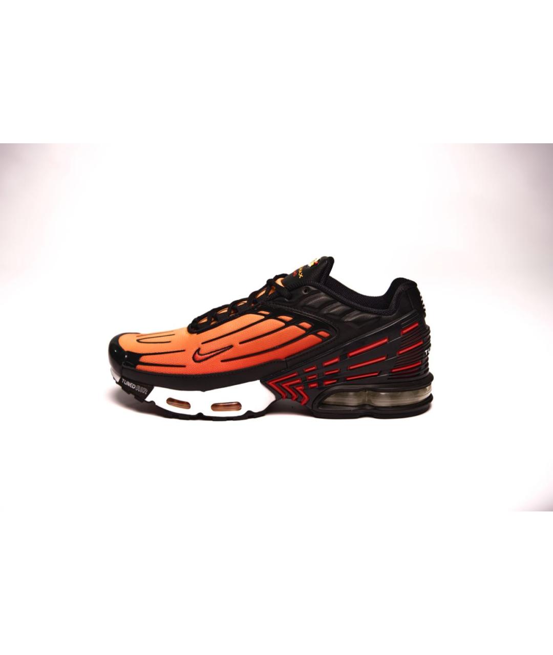 NIKE Оранжевое текстильные низкие кроссовки / кеды, фото 5