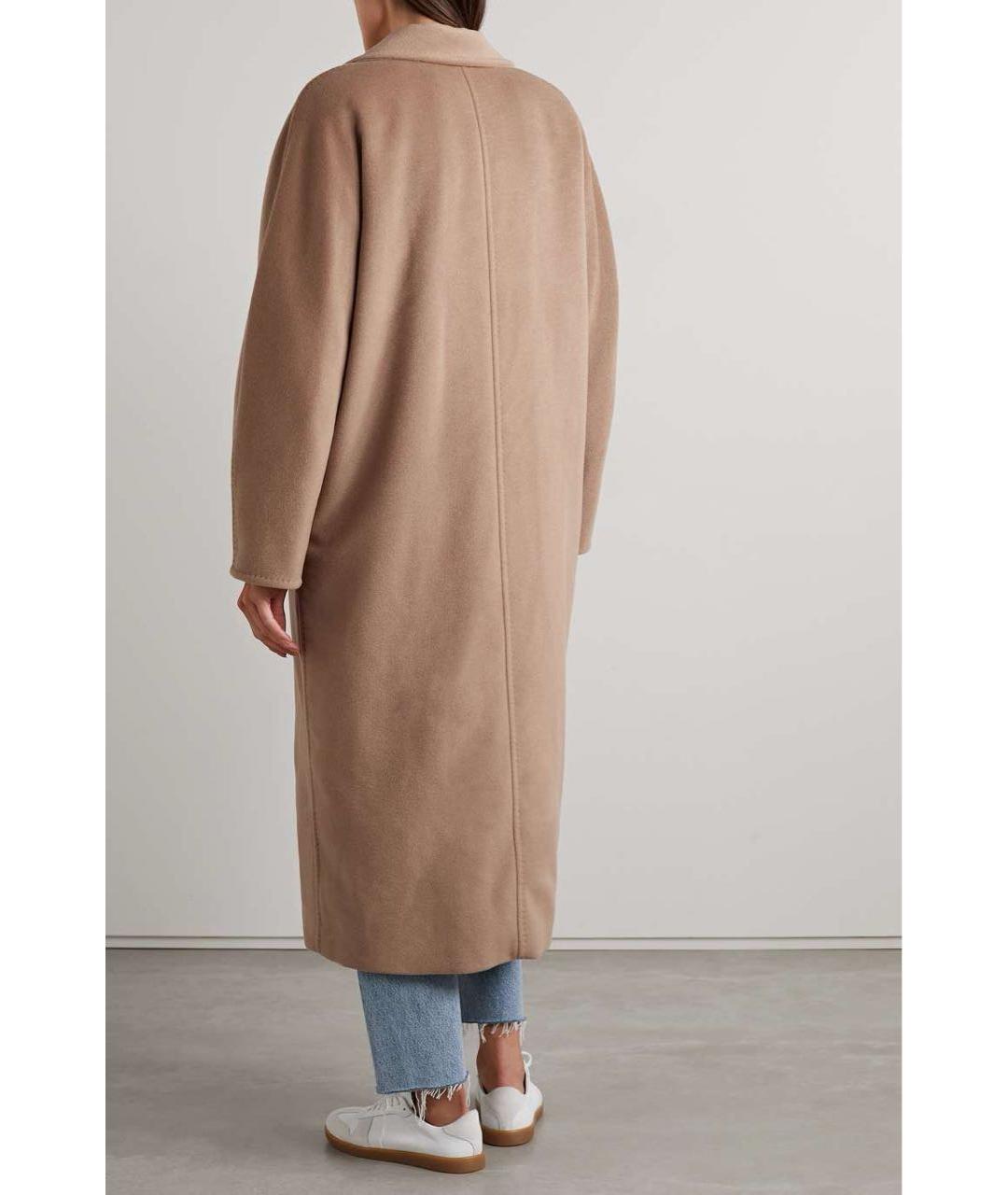 MAX MARA Бежевое шерстяное пальто, фото 7