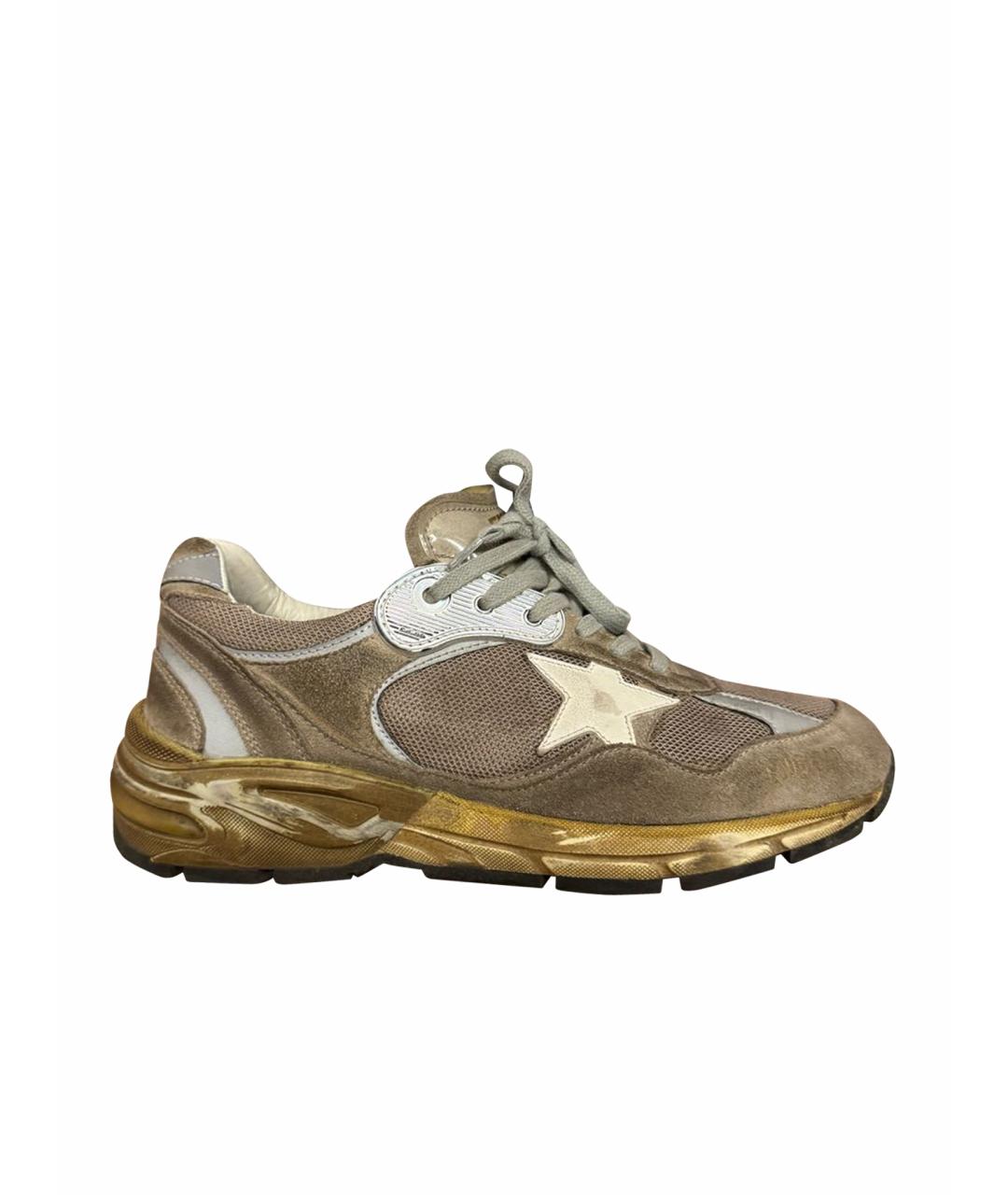 GOLDEN GOOSE Бежевые кроссовки, фото 1