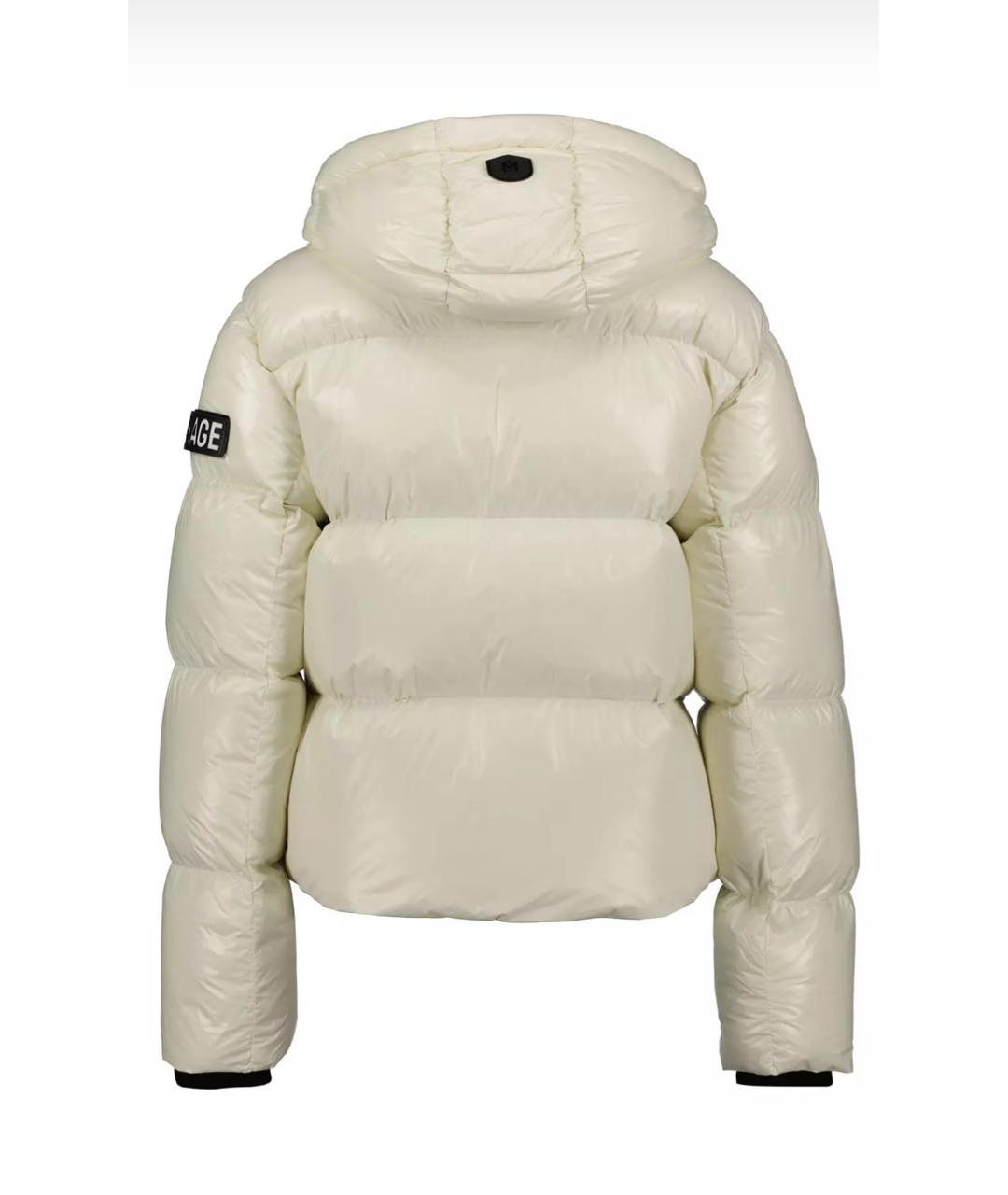 Mackage Белый полиэстеровый пуховик, фото 2