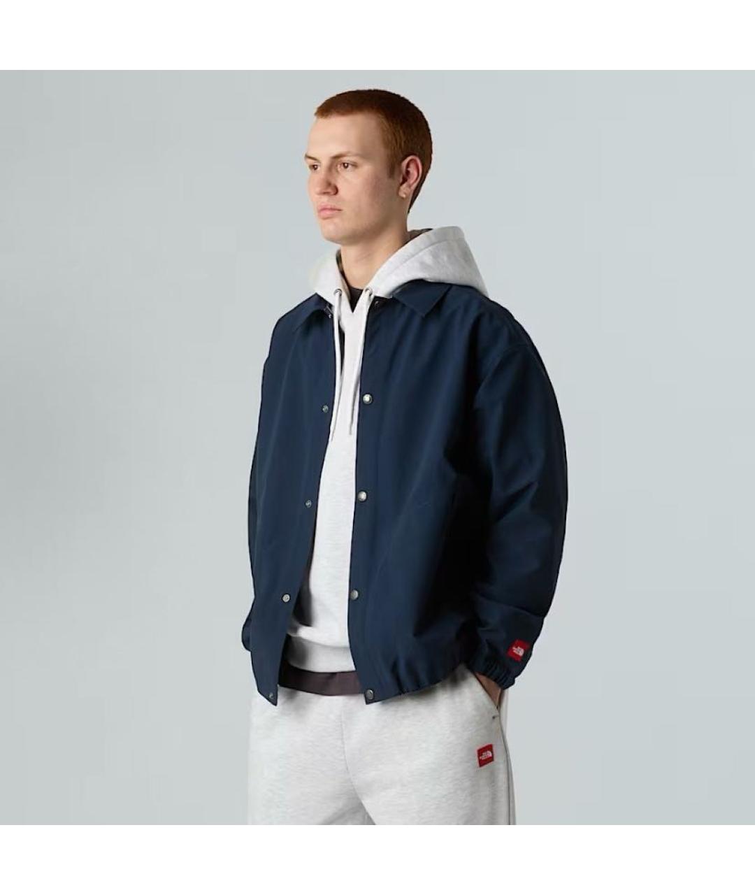 THE NORTH FACE Темно-синяя полиэстеровая куртка, фото 8