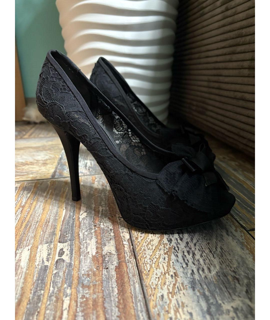DOLCE&GABBANA Черные туфли, фото 6