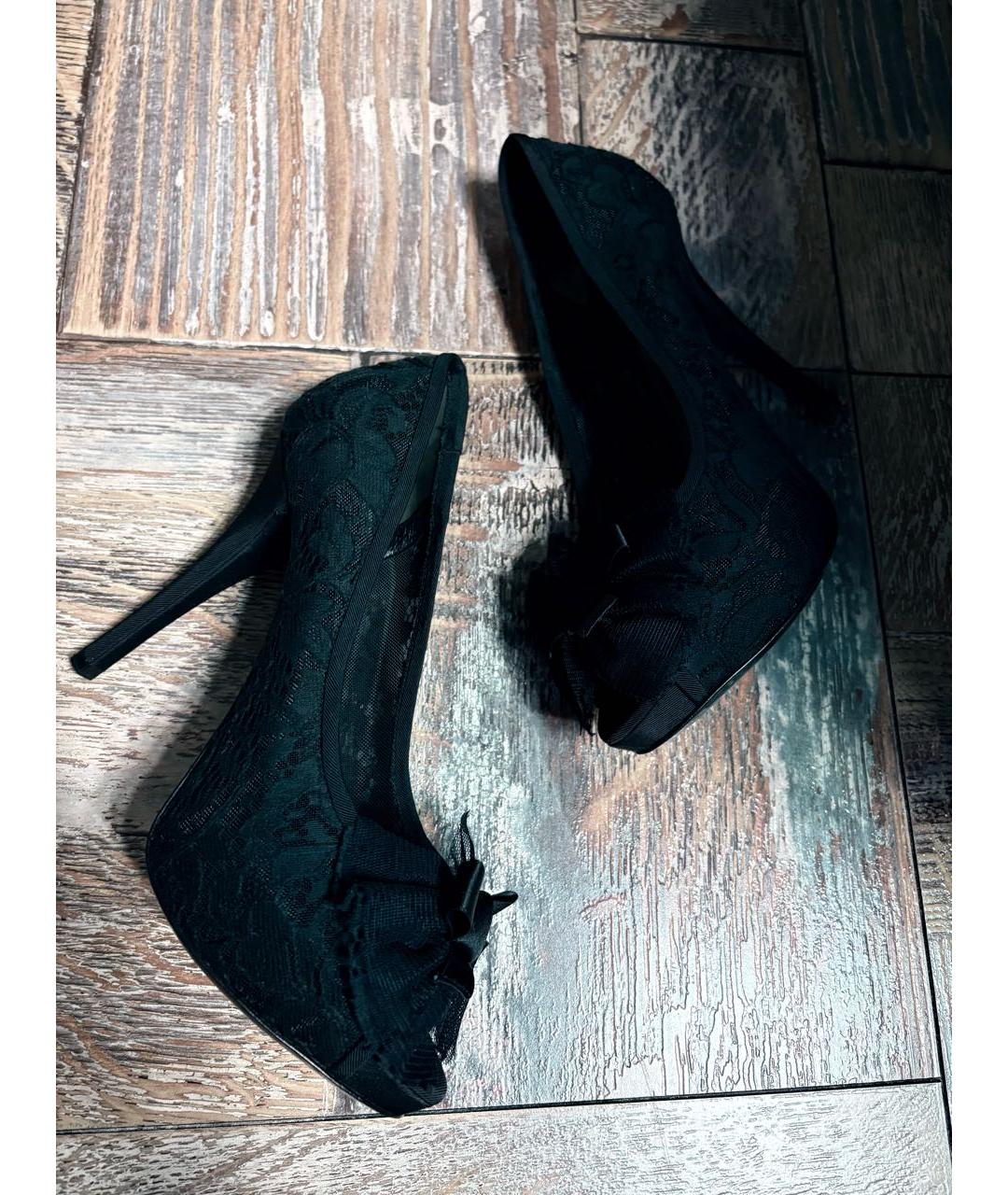 DOLCE&GABBANA Черные туфли, фото 3