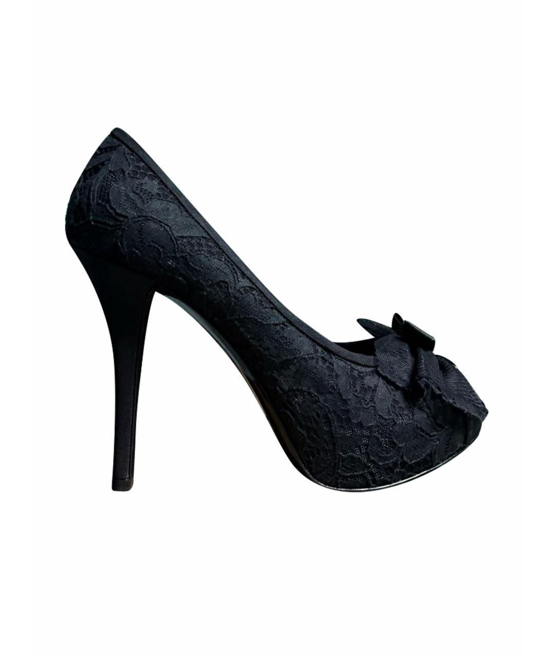 DOLCE&GABBANA Черные туфли, фото 1