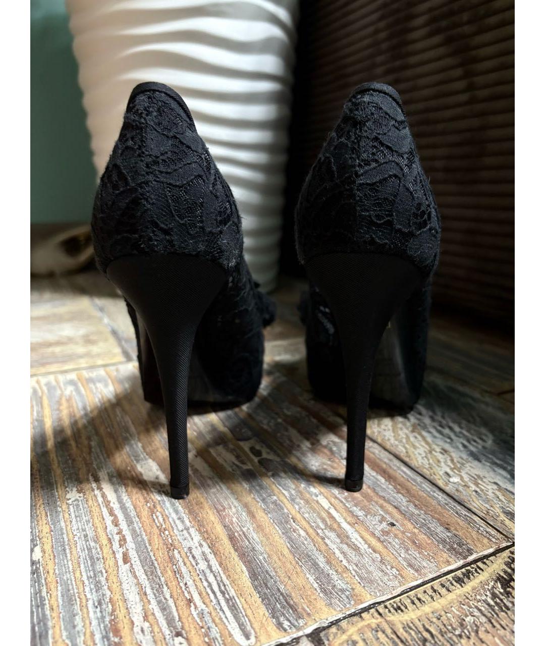 DOLCE&GABBANA Черные туфли, фото 7