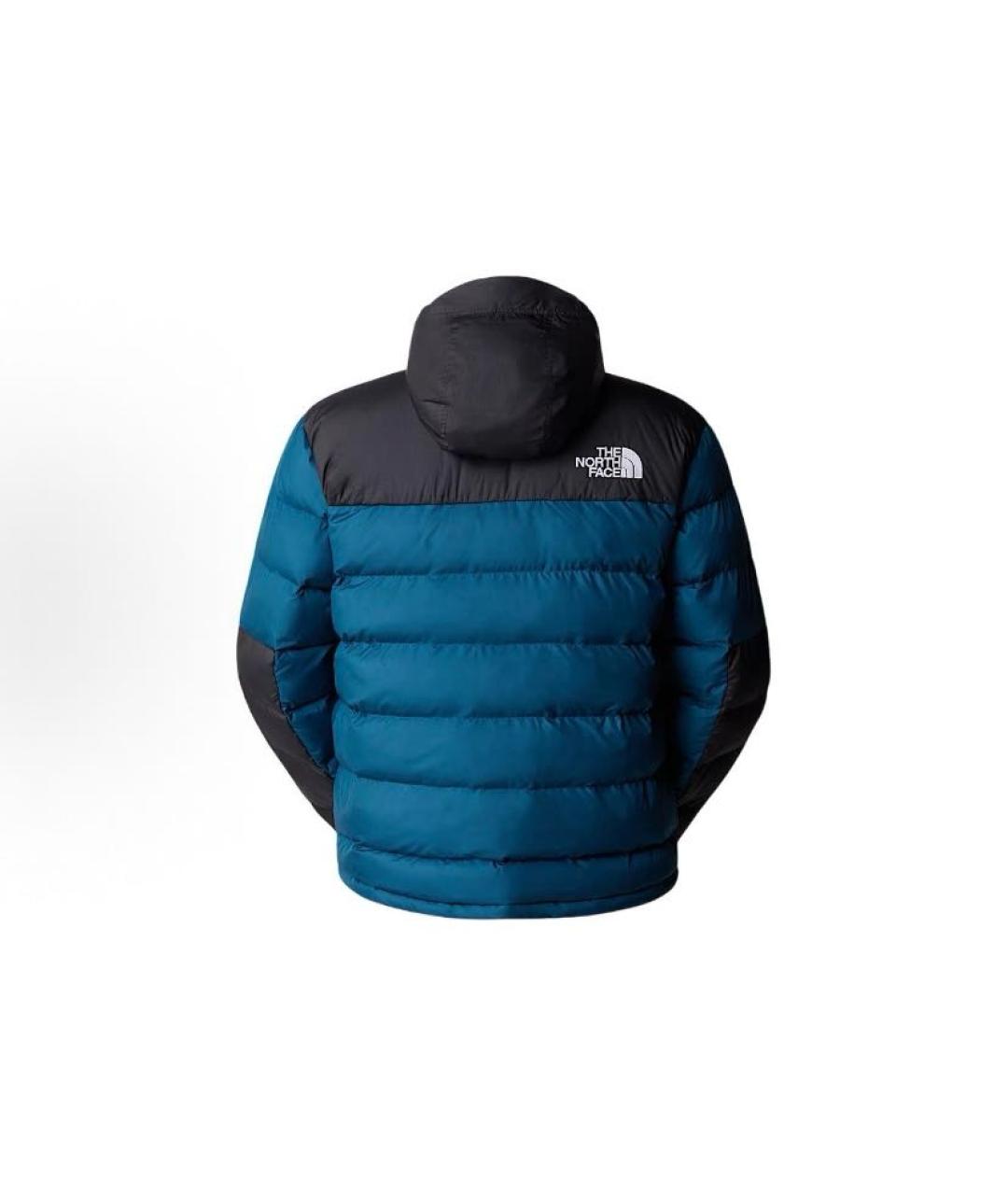 THE NORTH FACE Синий полиэстеровый пуховик, фото 2