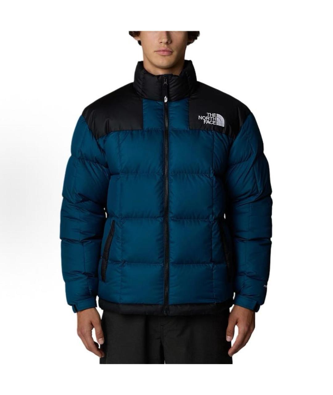THE NORTH FACE Темно-синяя полиэстеровая куртка, фото 4
