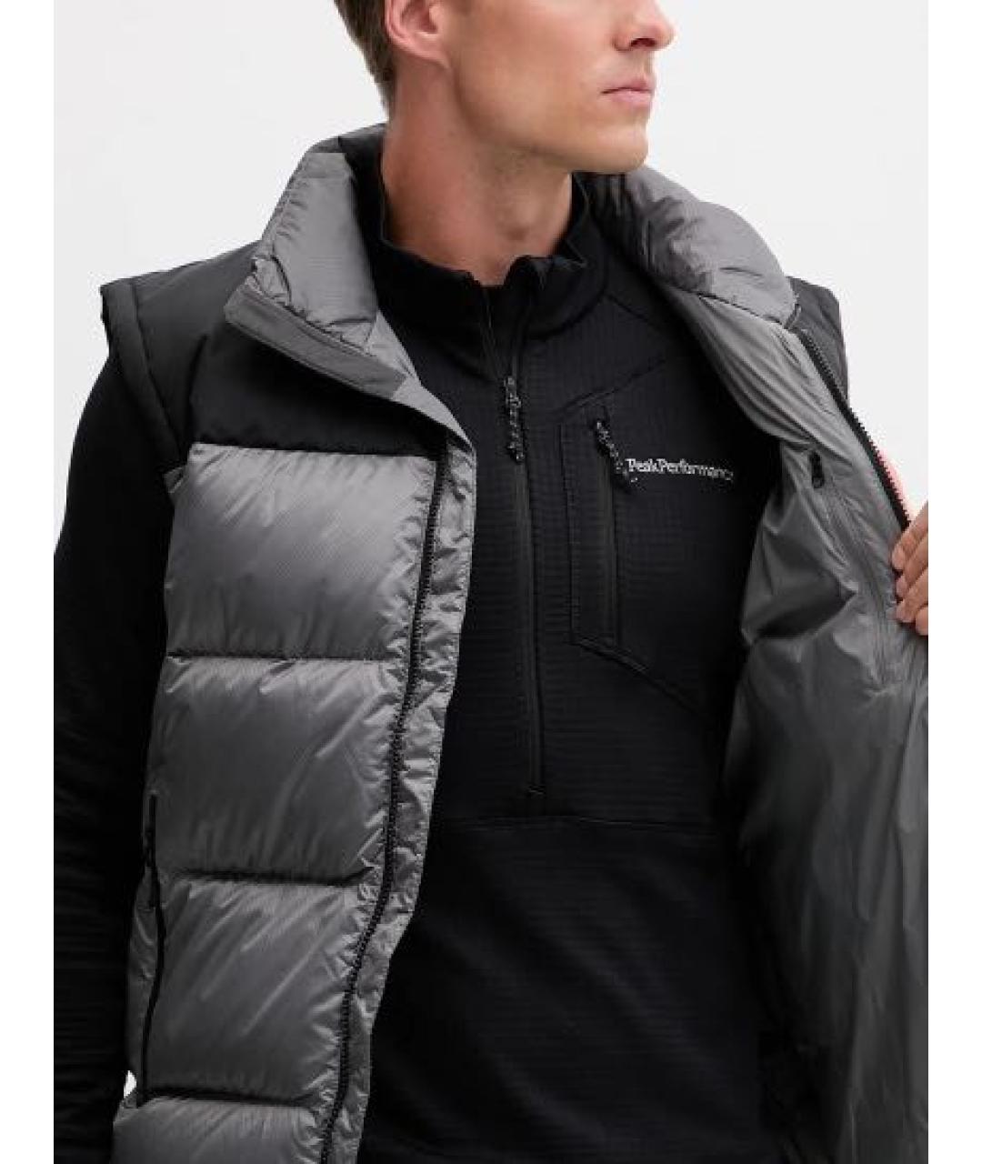 THE NORTH FACE Серый полиэстеровый жилет, фото 4